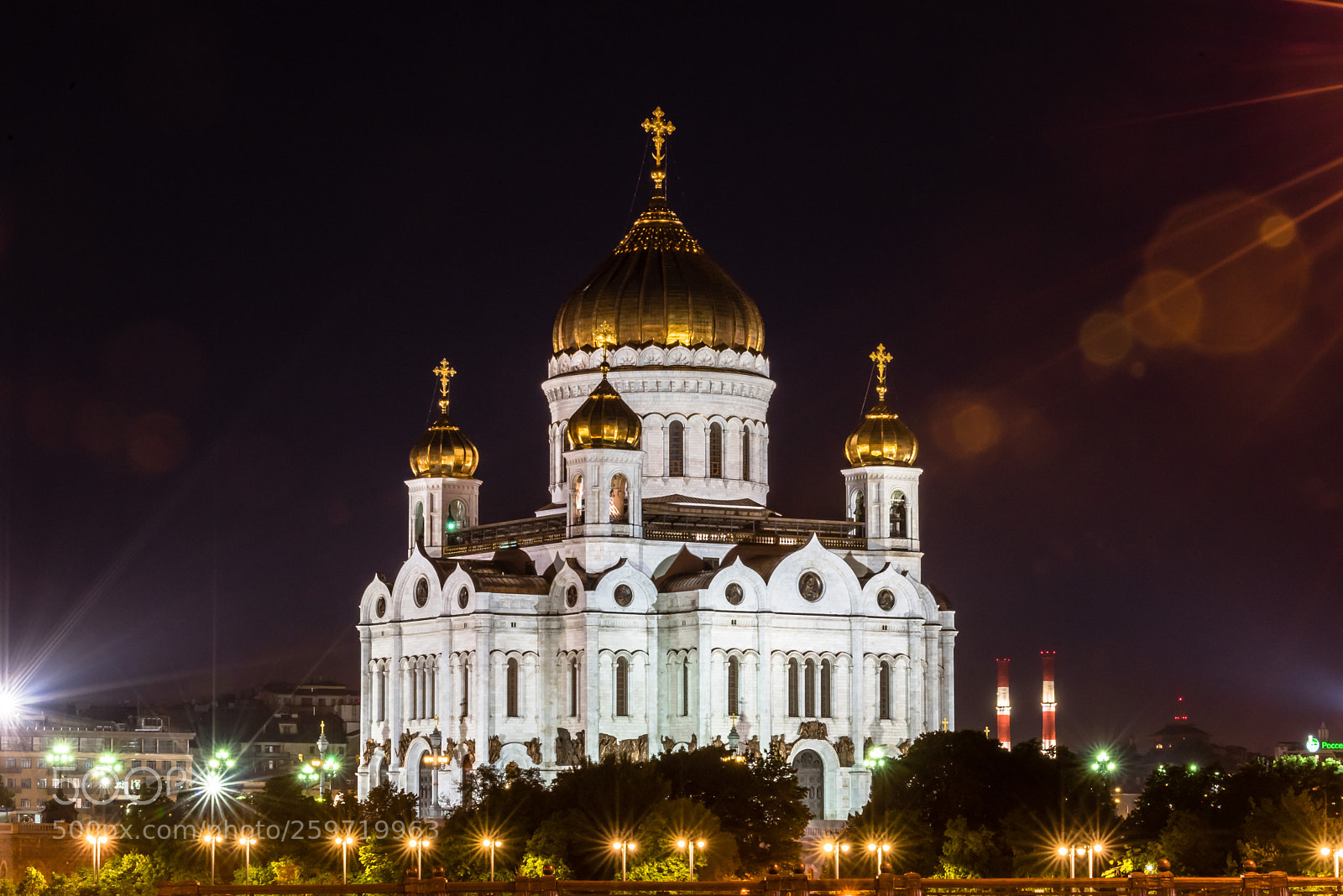 Nikon D810 sample photo. A church at night 教堂夜景 photography