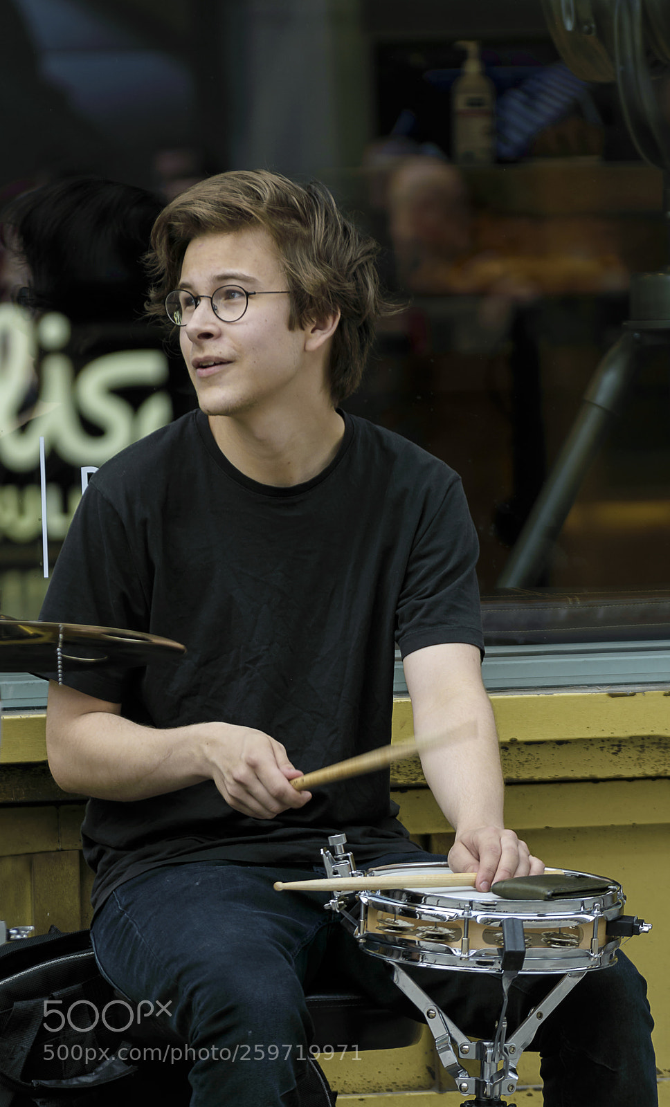 Nikon D3400 sample photo. A drummer photography