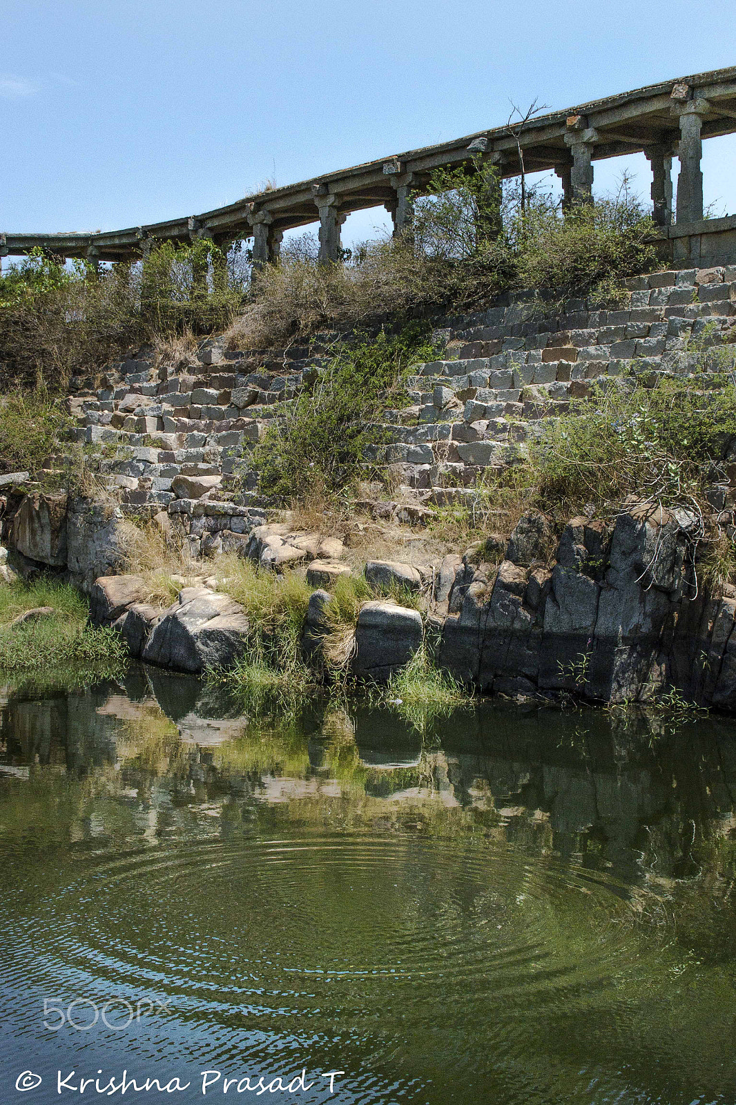 Nikon 1 V2 sample photo. Ripples in the still heart photography
