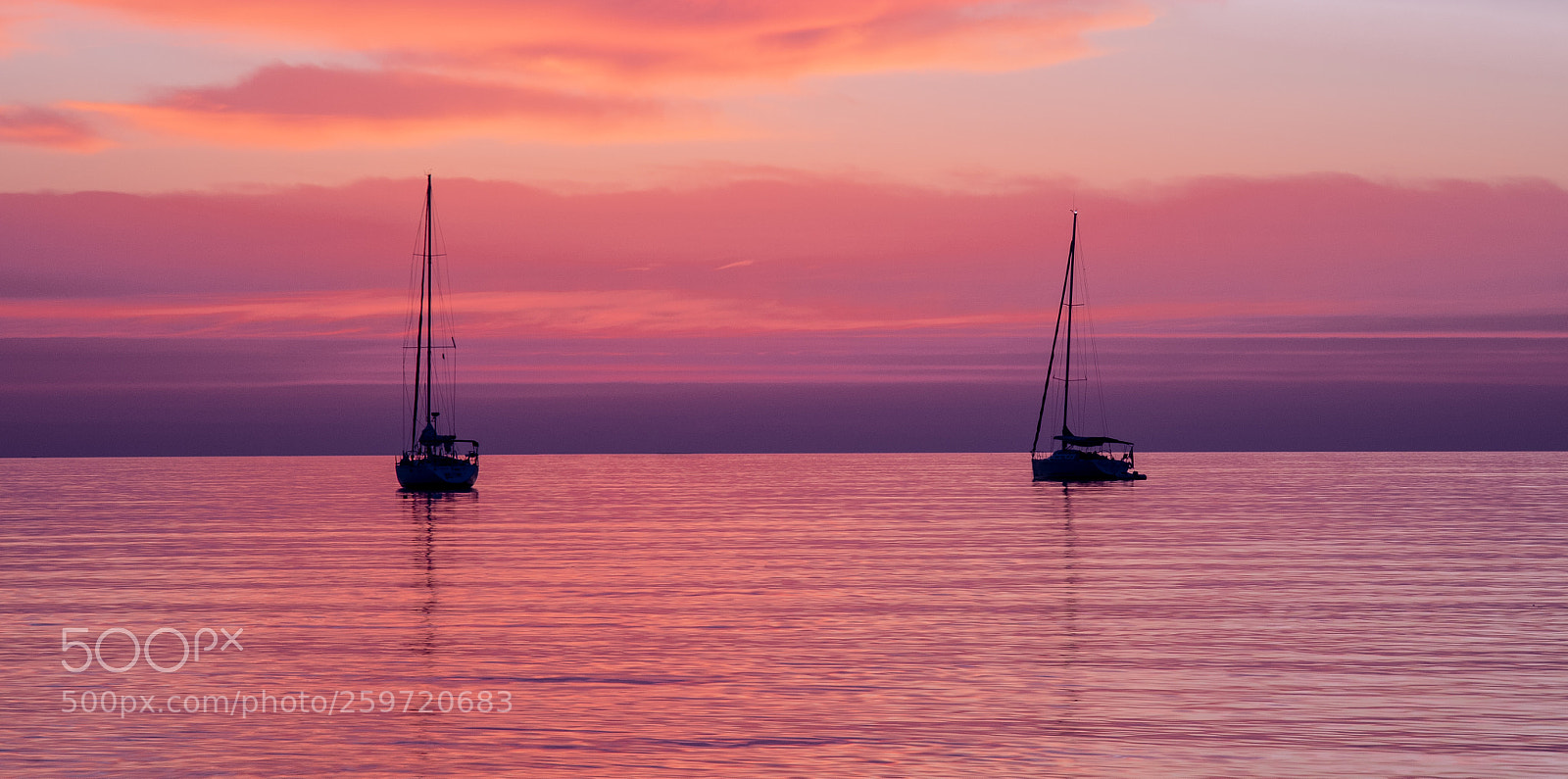 Canon EOS 750D (EOS Rebel T6i / EOS Kiss X8i) sample photo. Pink dawn photography