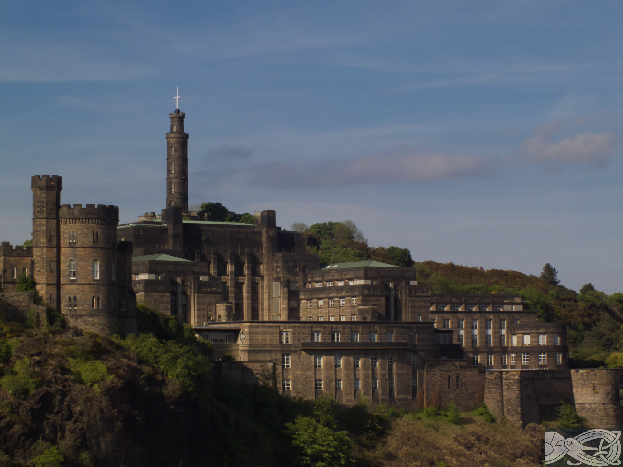 FujiFilm FinePix HS20 EXR (FinePix HS22 EXR) sample photo. Sunset edinburgh photography