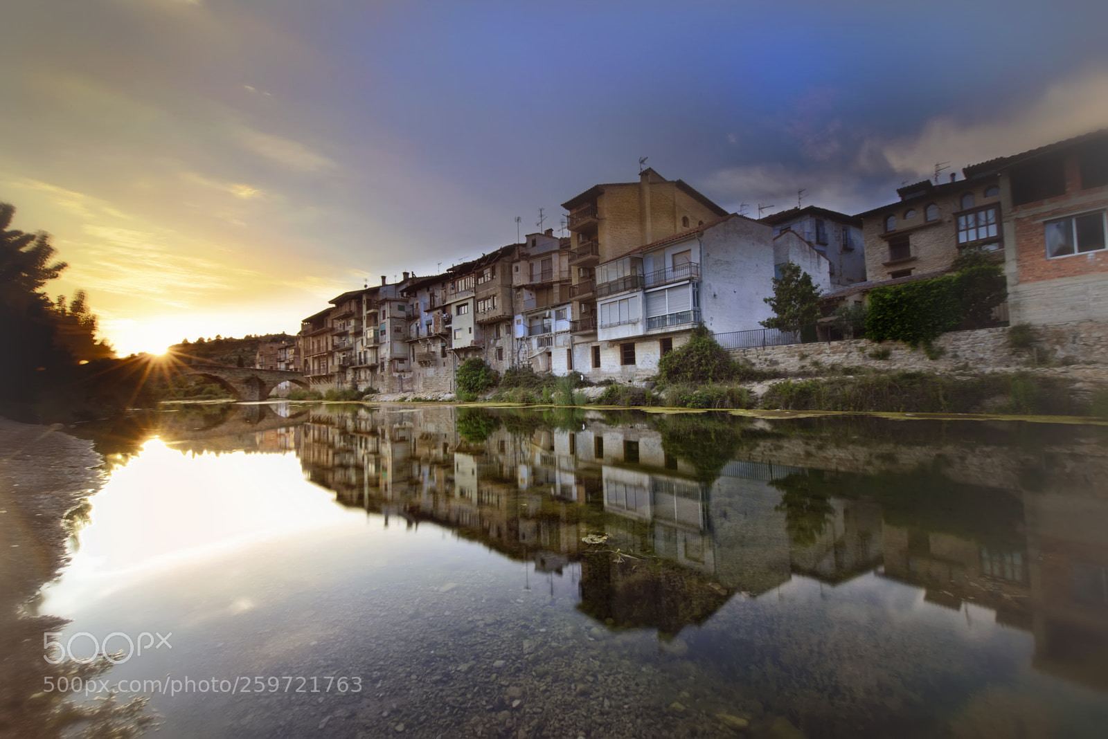 Nikon D610 sample photo. Matarraña river photography