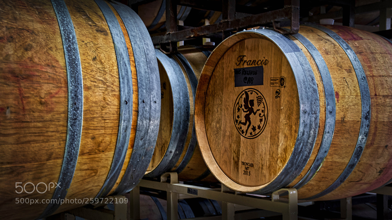 Nikon D7100 sample photo. Cast winery photography