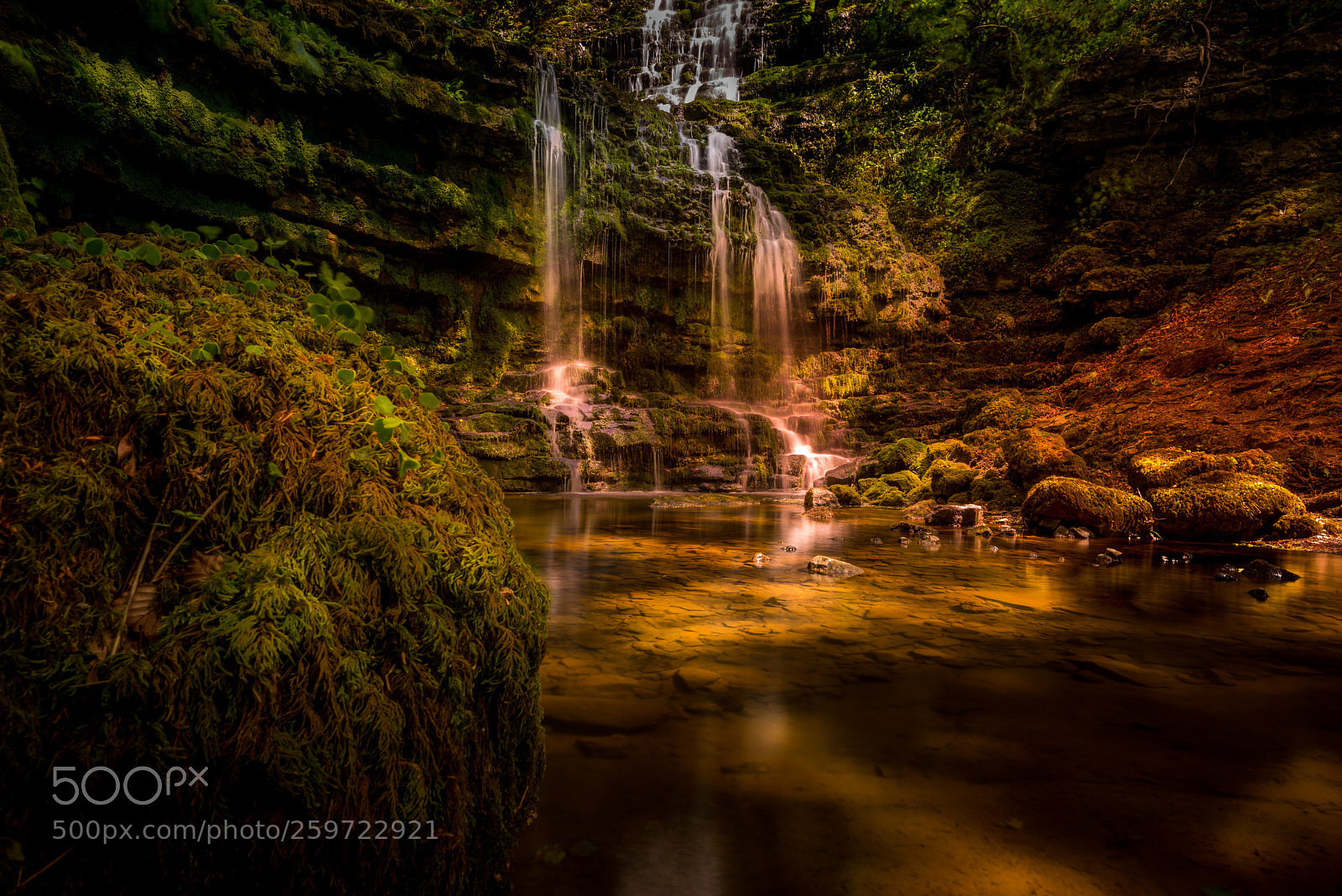 Nikon D810 sample photo. Waterfall photography