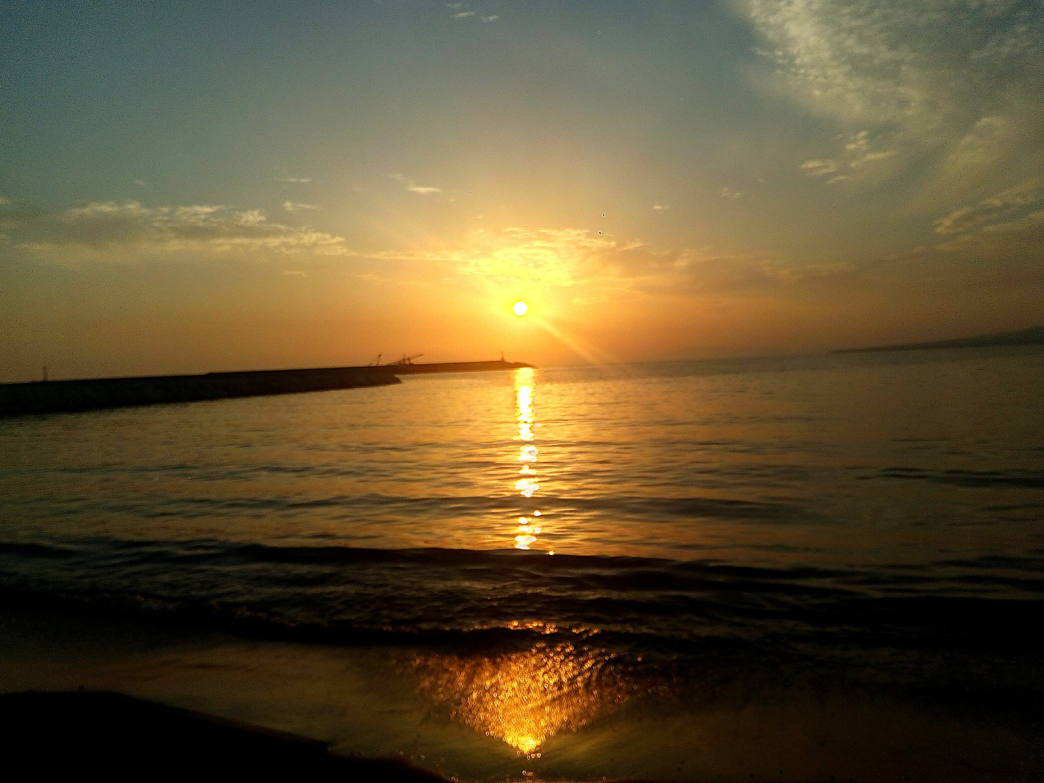 HUAWEI Y6 a! Compact sample photo. Sunset photography