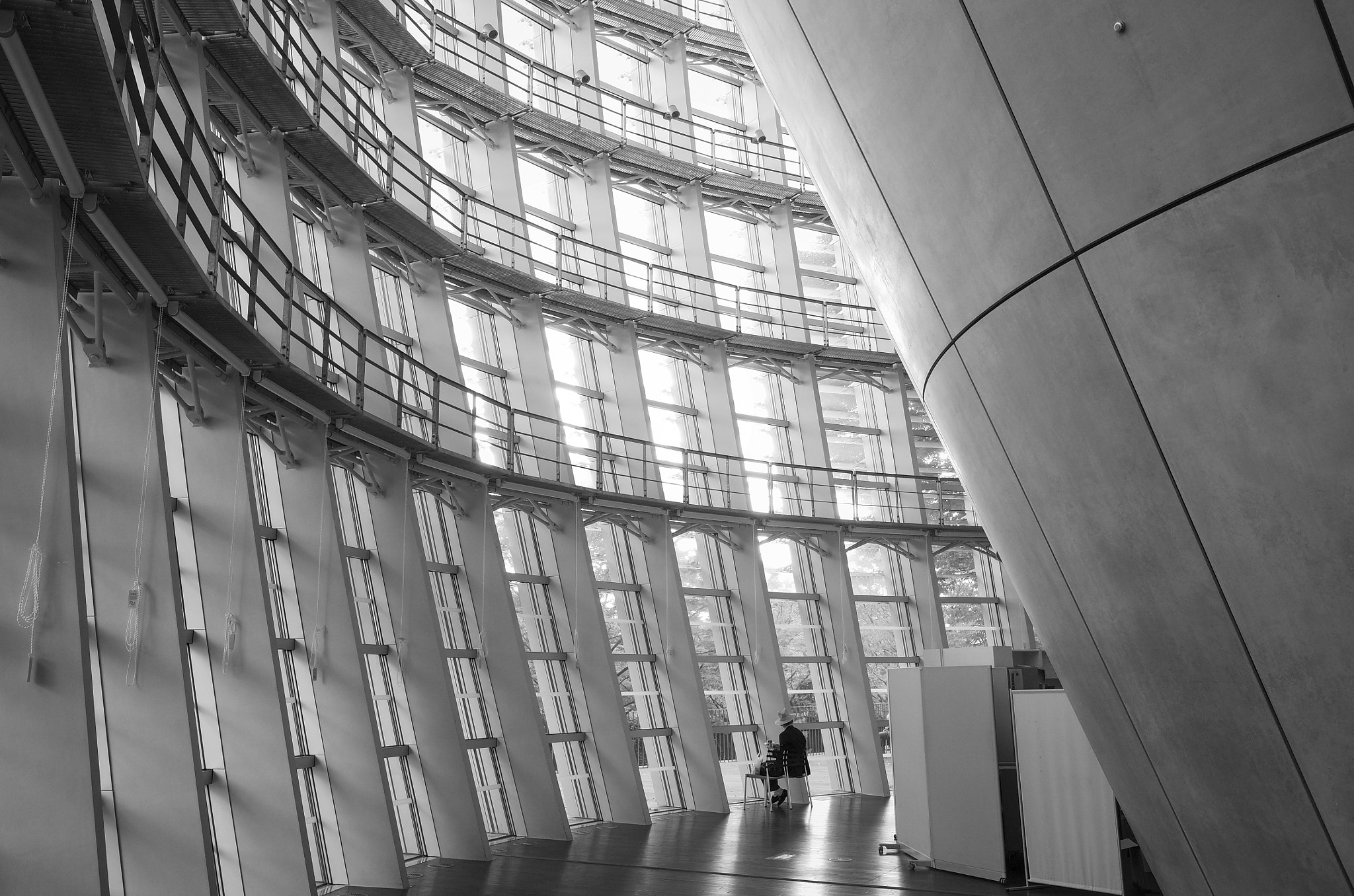 Ricoh GR sample photo. The national art center, tokyo (国立新美術館) photography