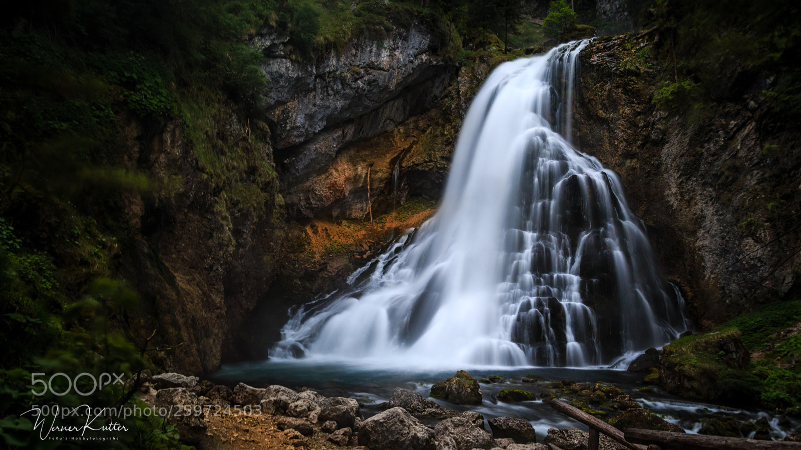 Canon EOS 70D sample photo. Gollinger waterfall photography
