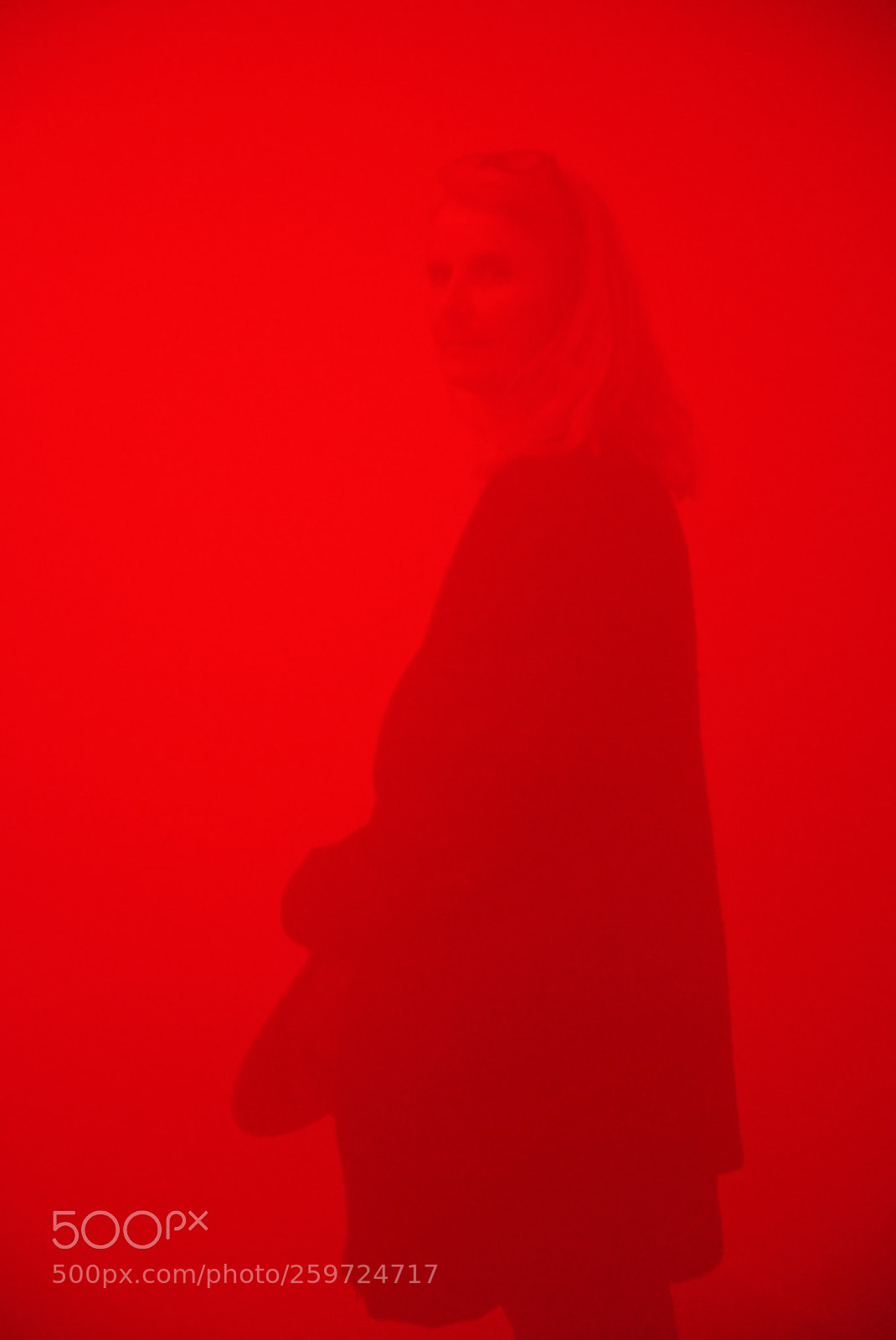 Fujifilm X100F sample photo. Woman i red photography