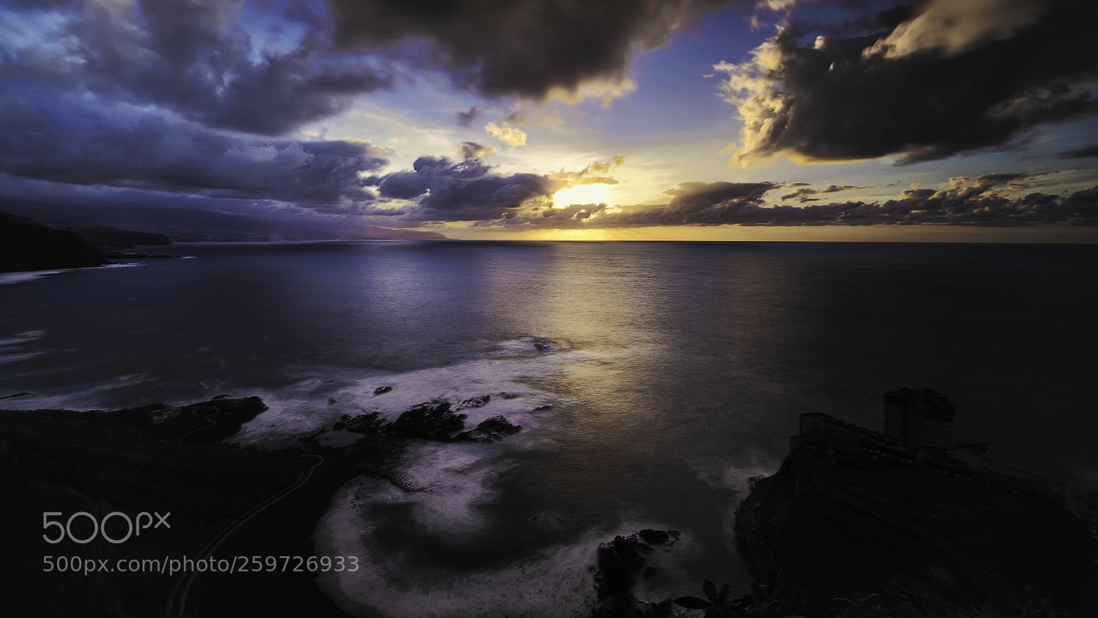 Pentax K-1 sample photo. Sundown over the cliffs photography