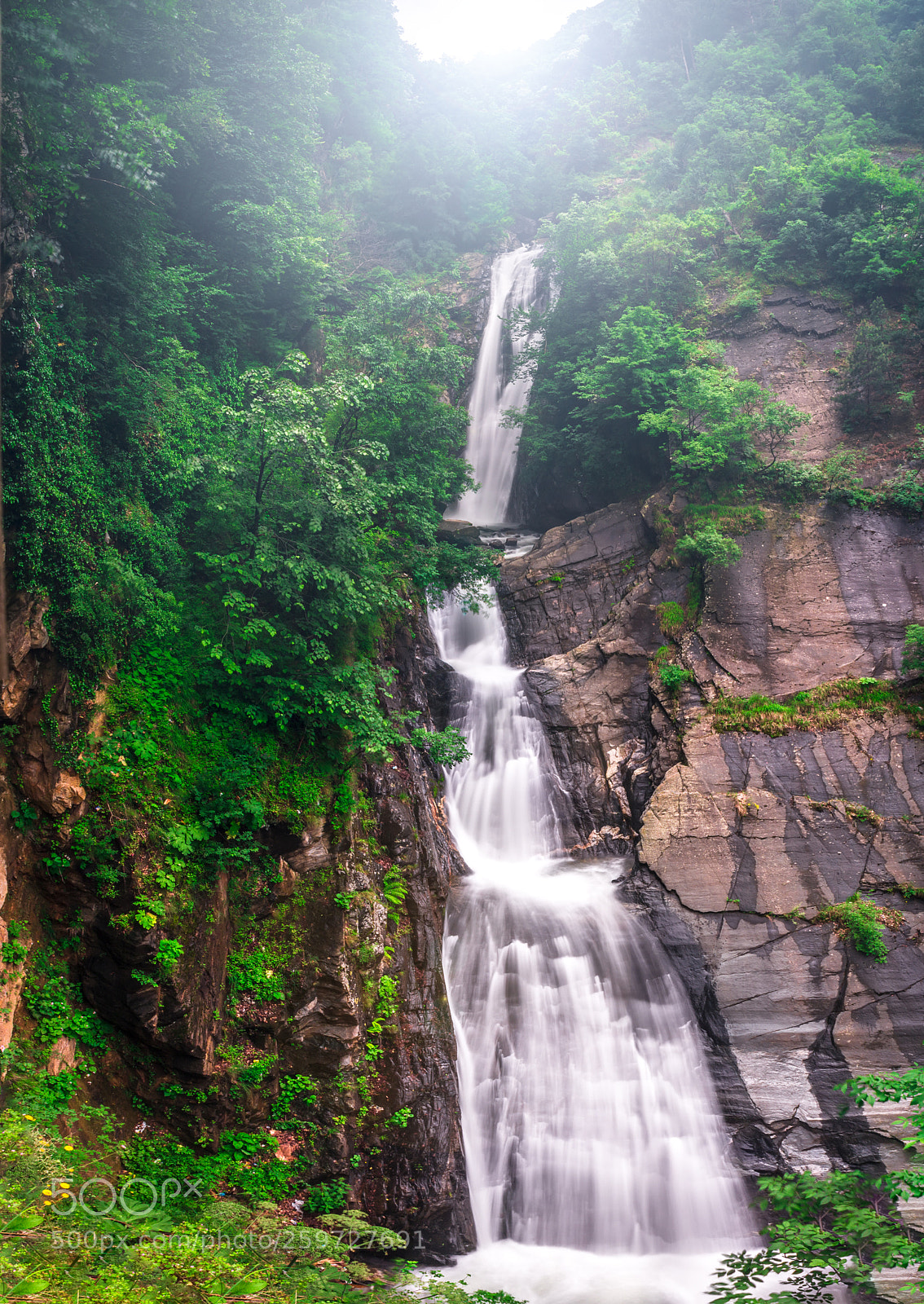 Canon EOS 600D (Rebel EOS T3i / EOS Kiss X5) sample photo. Küreklidere waterfall photography