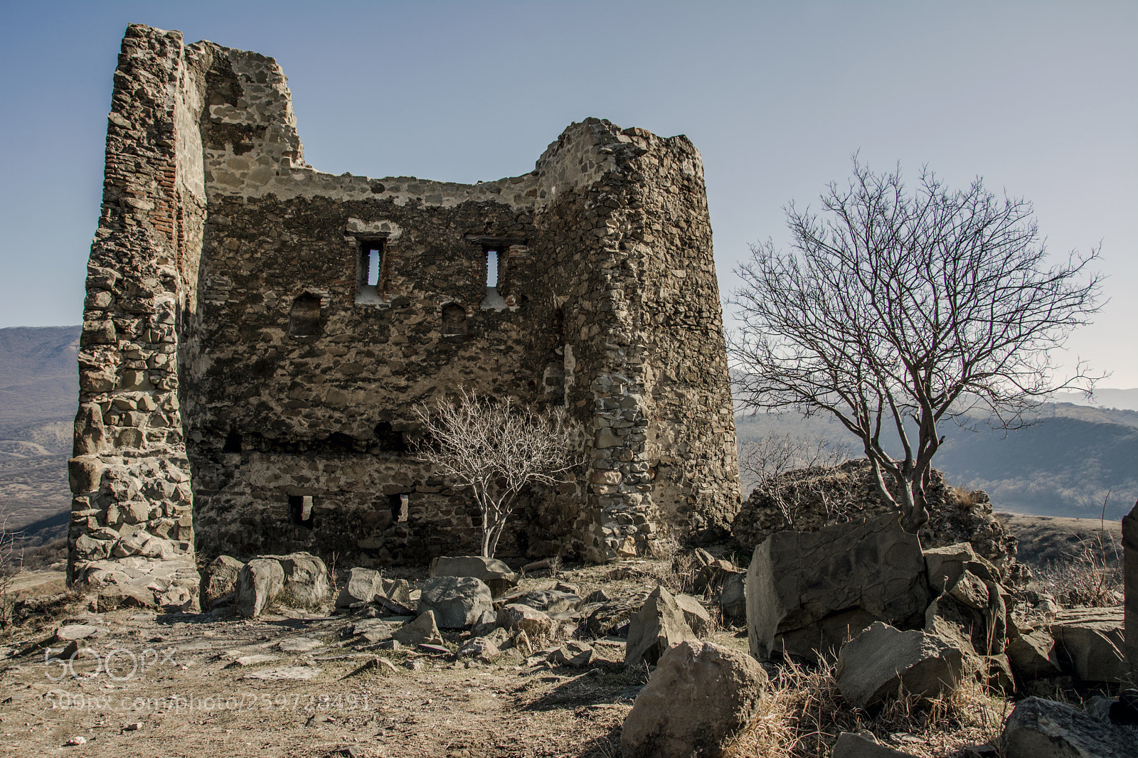 Nikon D7100 sample photo. Ruins of georgia photography