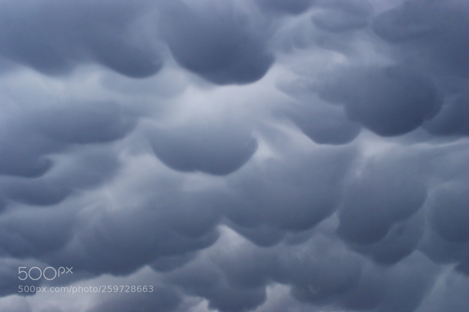 Sony Alpha DSLR-A350 sample photo. Mammatus clouds. photography