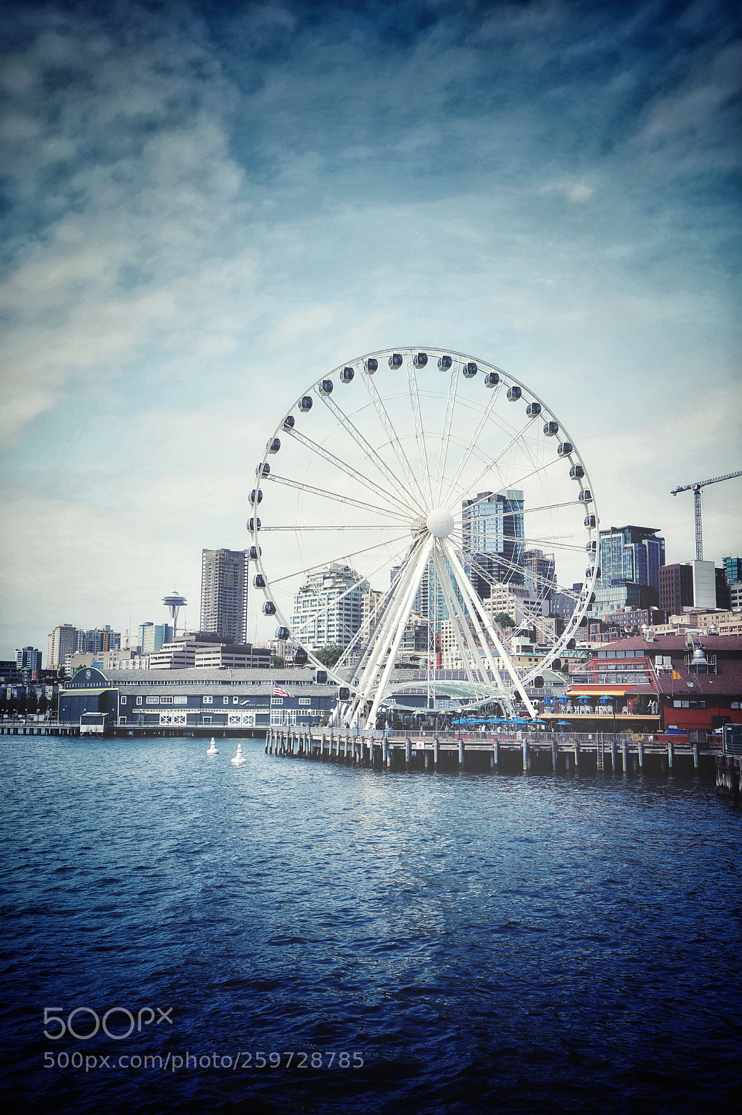 Sony a7 III sample photo. Seattle from the waterfront photography