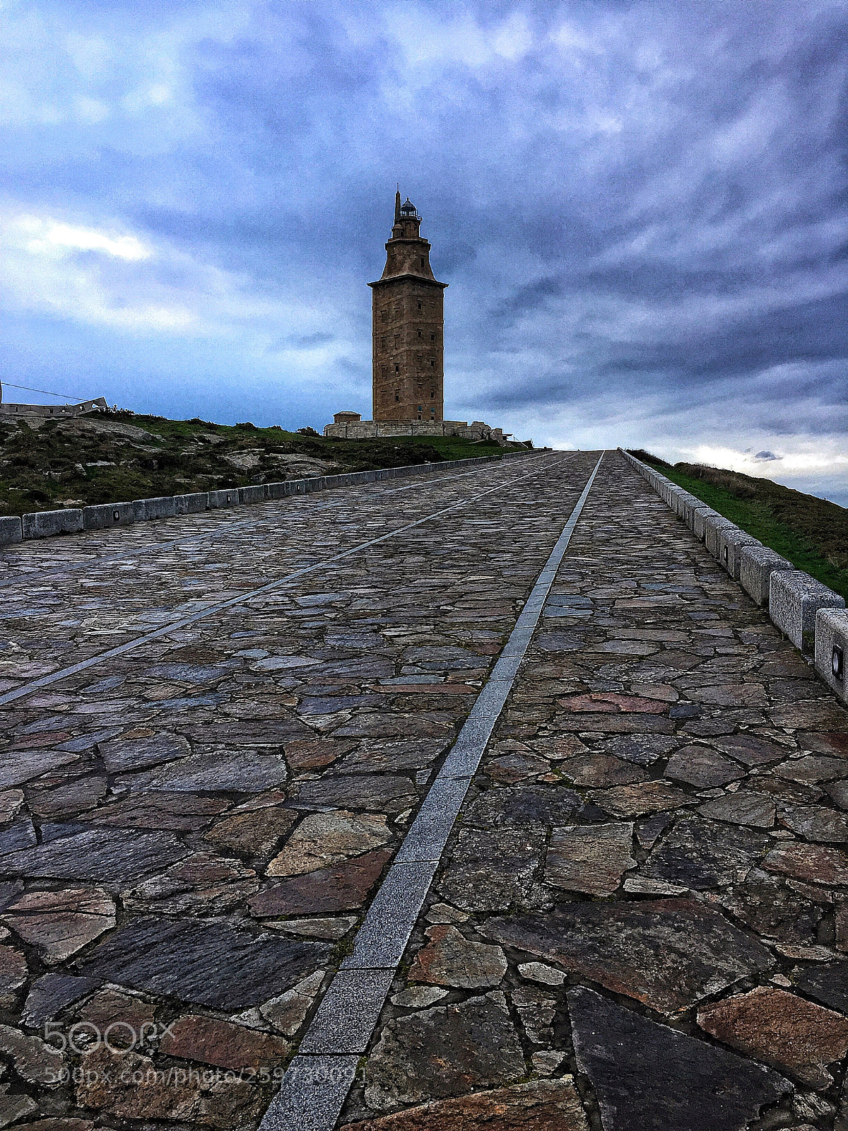 Apple iPhone 6 sample photo. Tower of hercules  photography