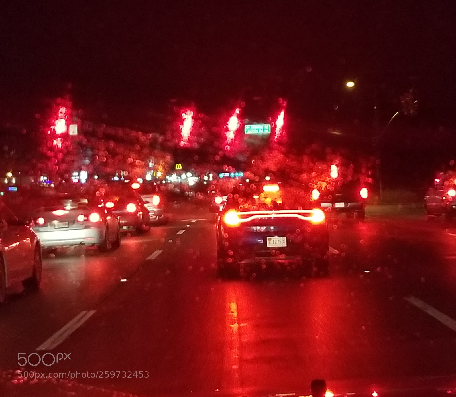 Samsung Galaxy S8 sample photo. Tail light photography