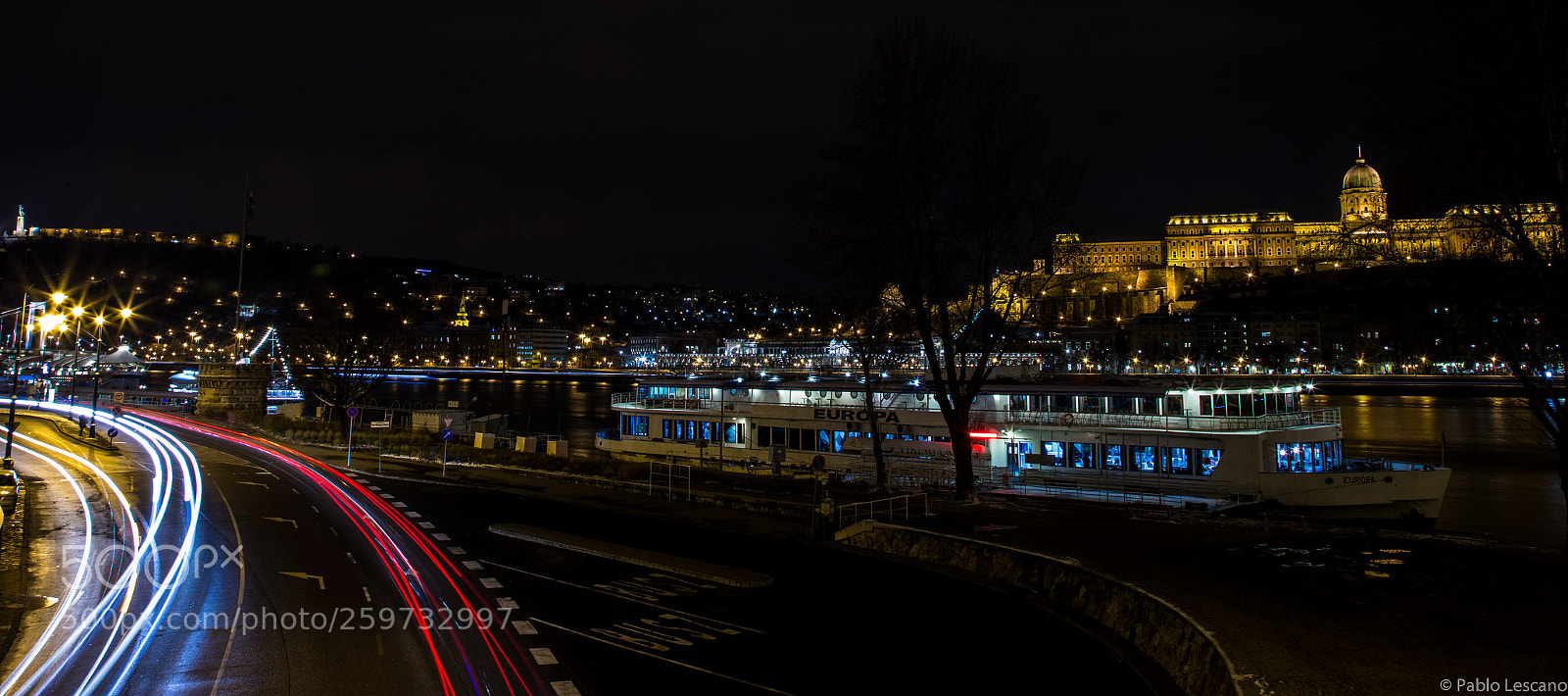 Canon EOS 6D sample photo. Night street. budapest photography