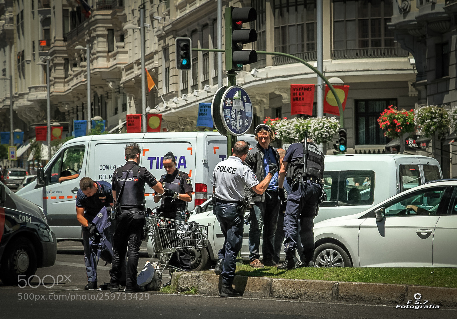 Canon EOS 7D sample photo. Pol cia - madrid photography