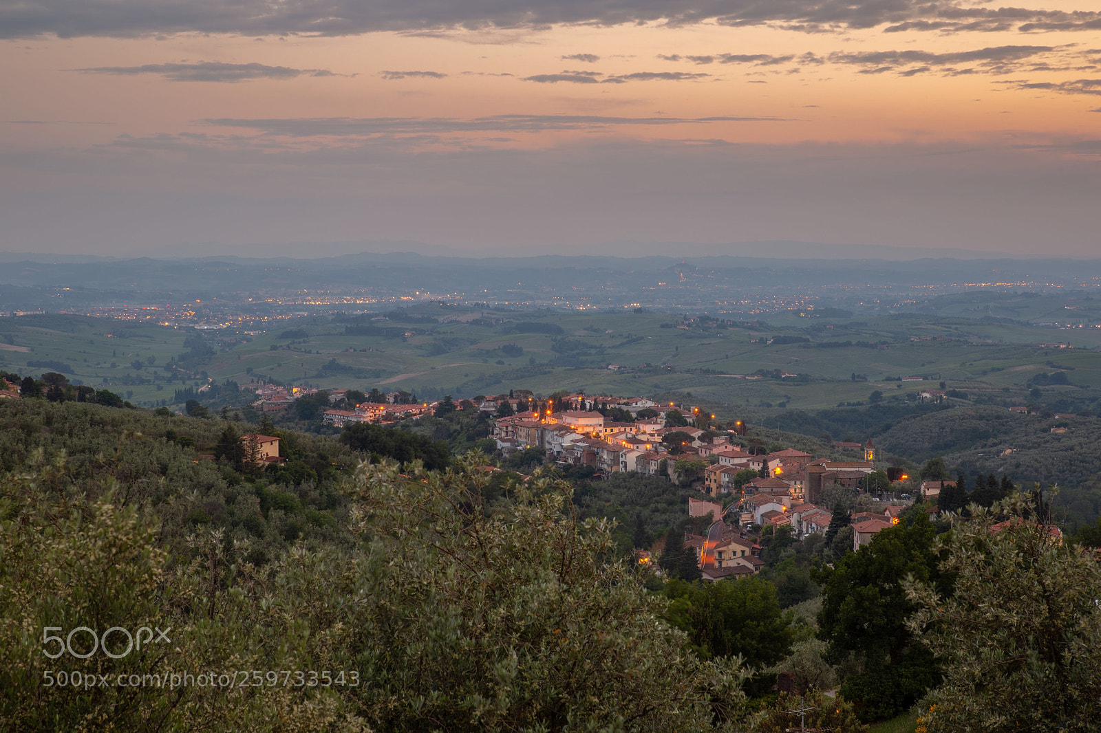 Canon EOS 6D sample photo. Tuscany after sunset  photography
