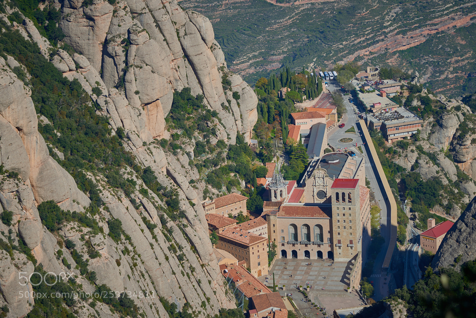 Nikon D800 sample photo. Santa maria de montserrat photography