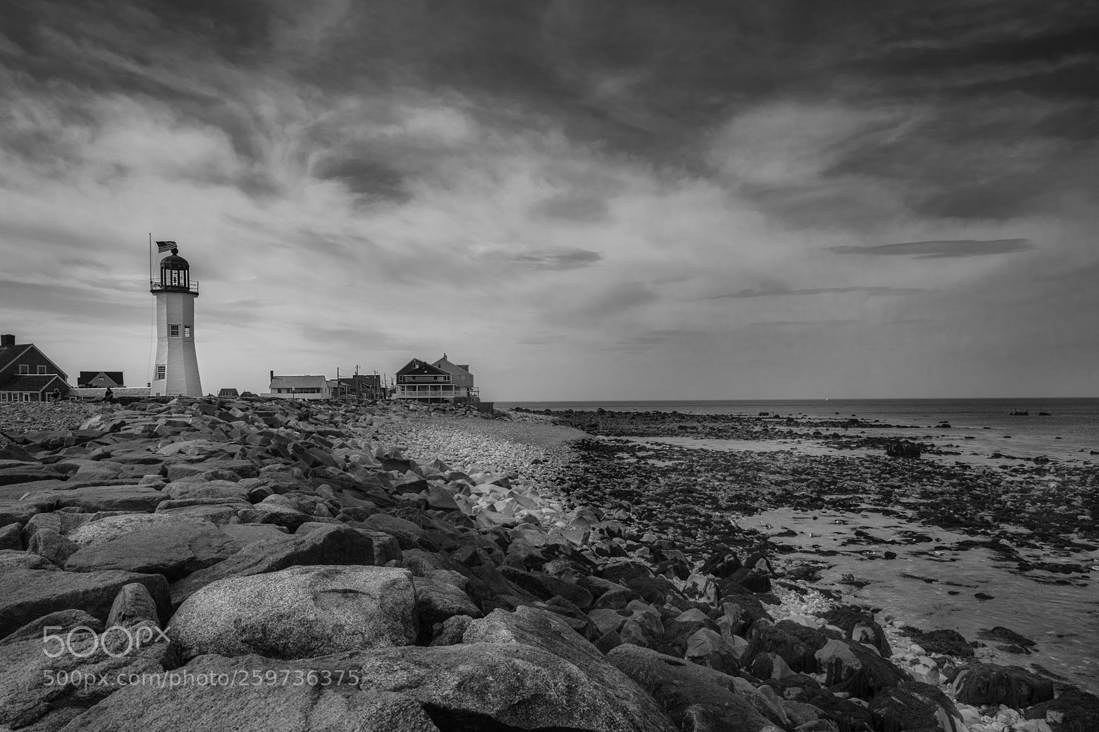 Canon EOS 5D Mark IV sample photo. Scituate lighthouse photography
