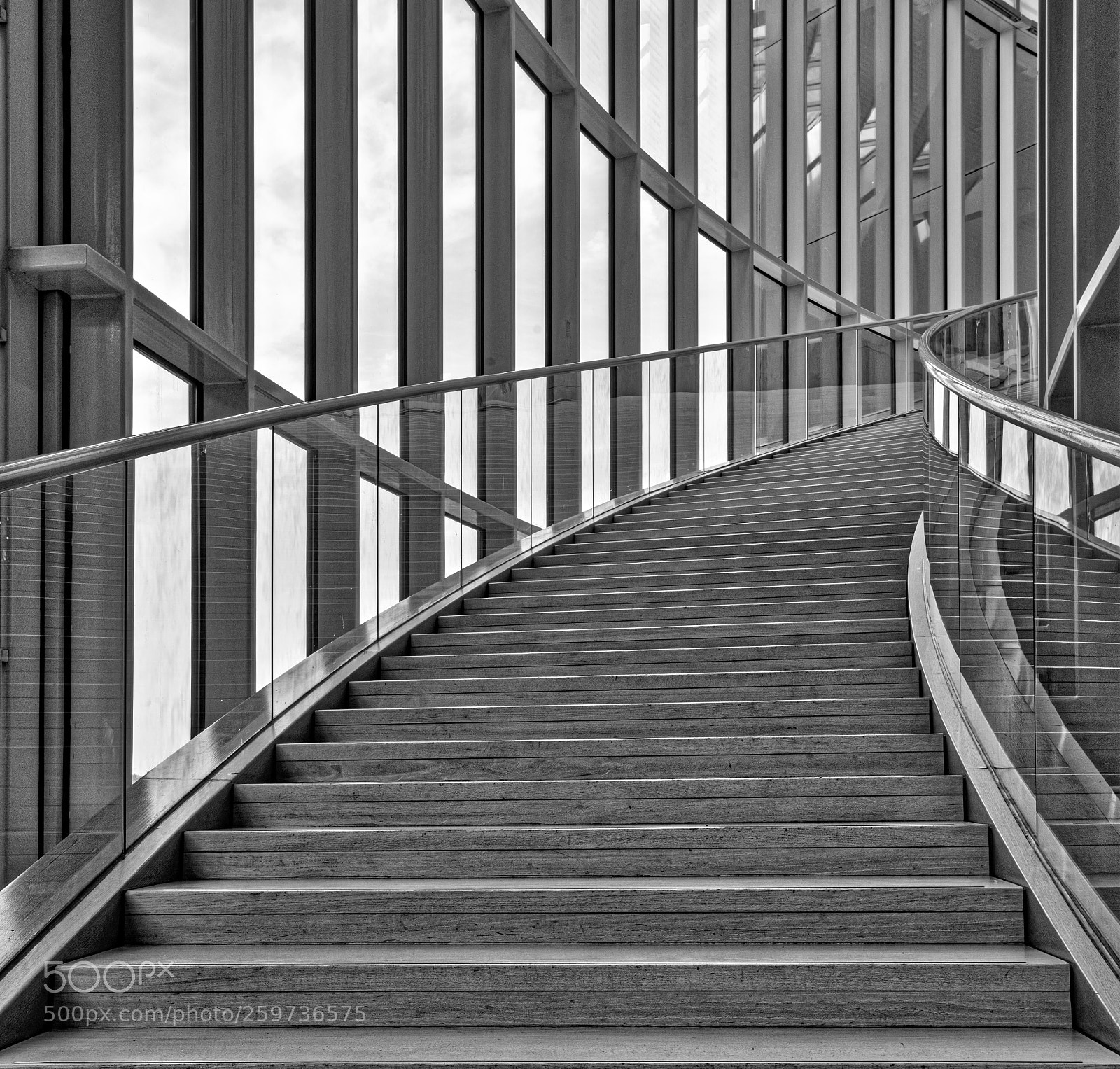 Pentax K-1 sample photo. Stairs photography