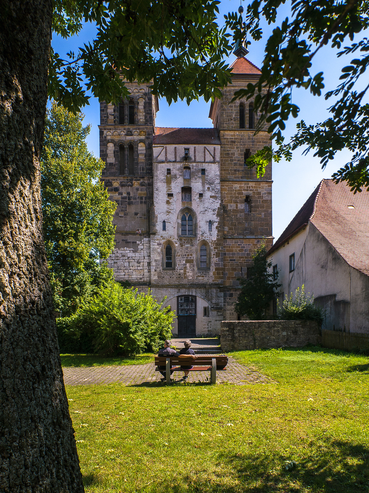 Panasonic Lumix DMC-G5 sample photo. Kirche st. maria auhausen photography