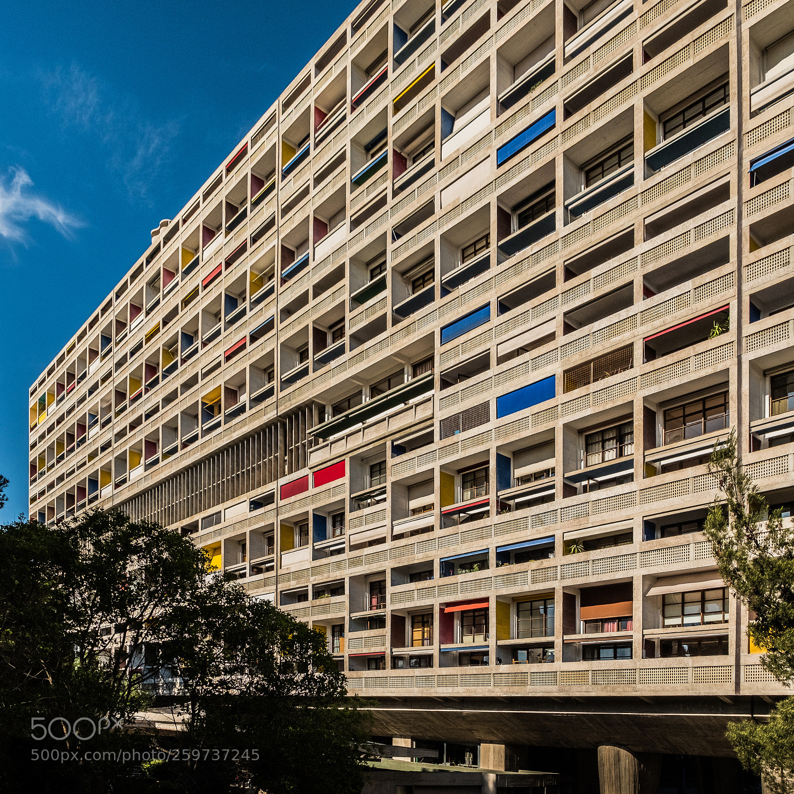 Fujifilm X-T2 sample photo. Unité d'habitation photography