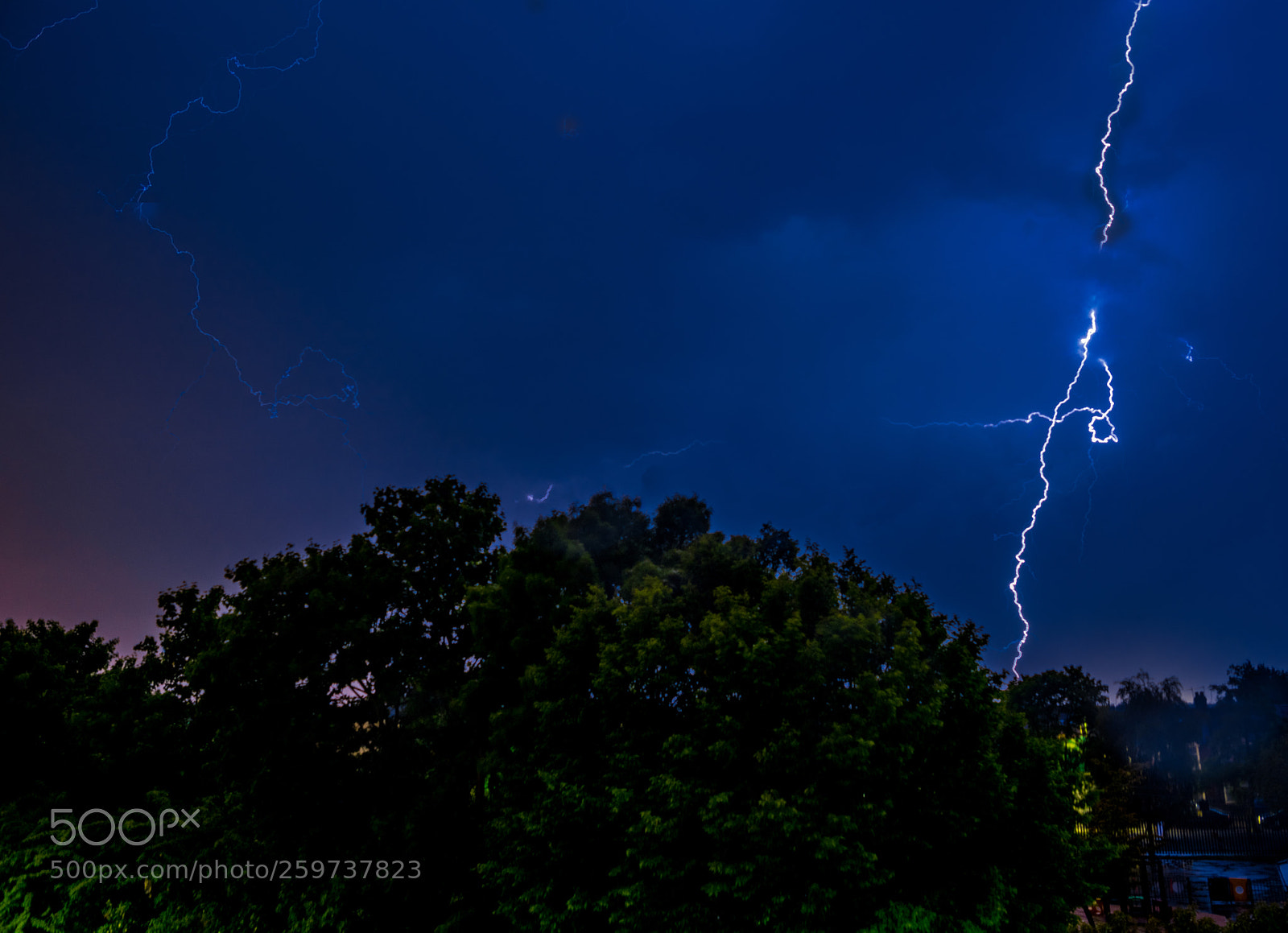 Nikon D810 sample photo. Lighning strikes photography