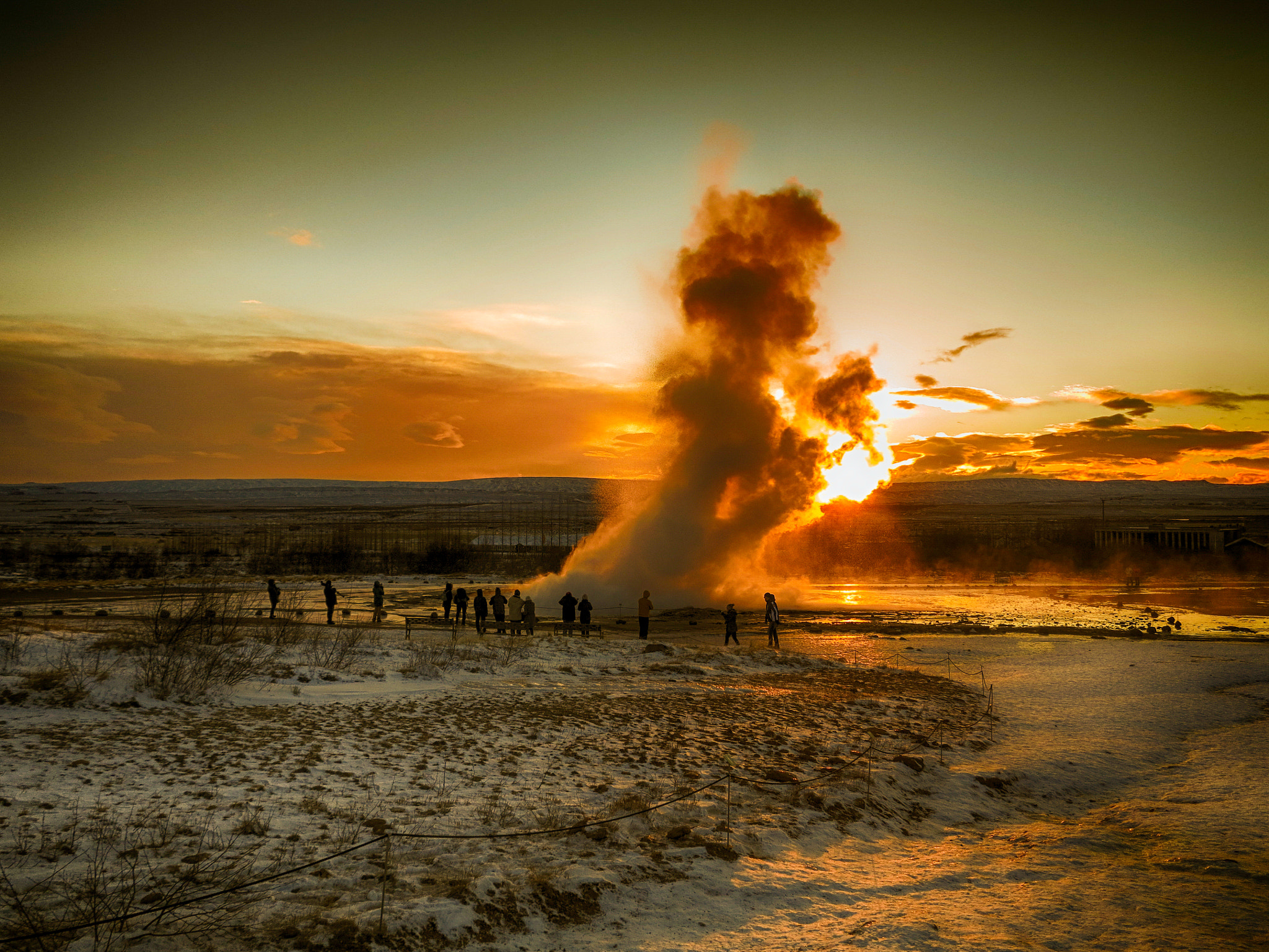 Canon PowerShot G1 X sample photo. Iceland: geyser strokkur photography