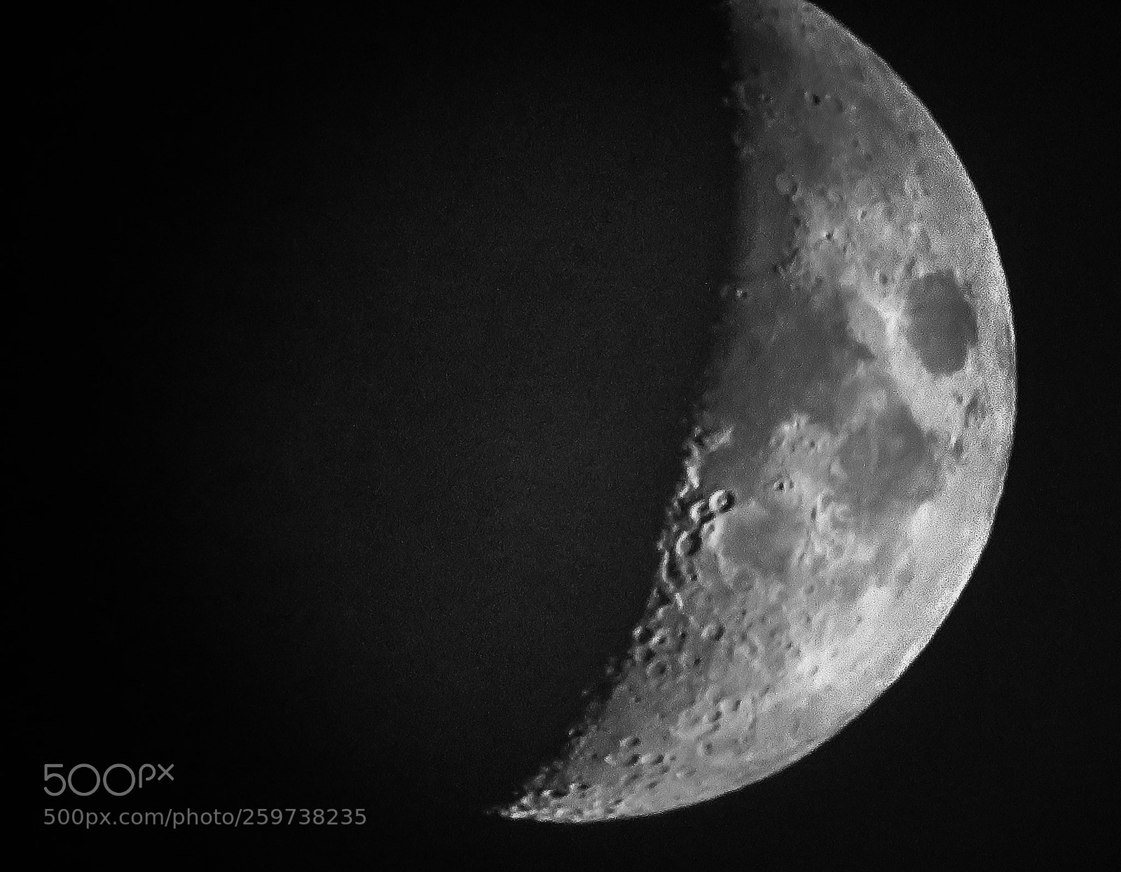 Canon PowerShot SX540 HS sample photo. Moon photography