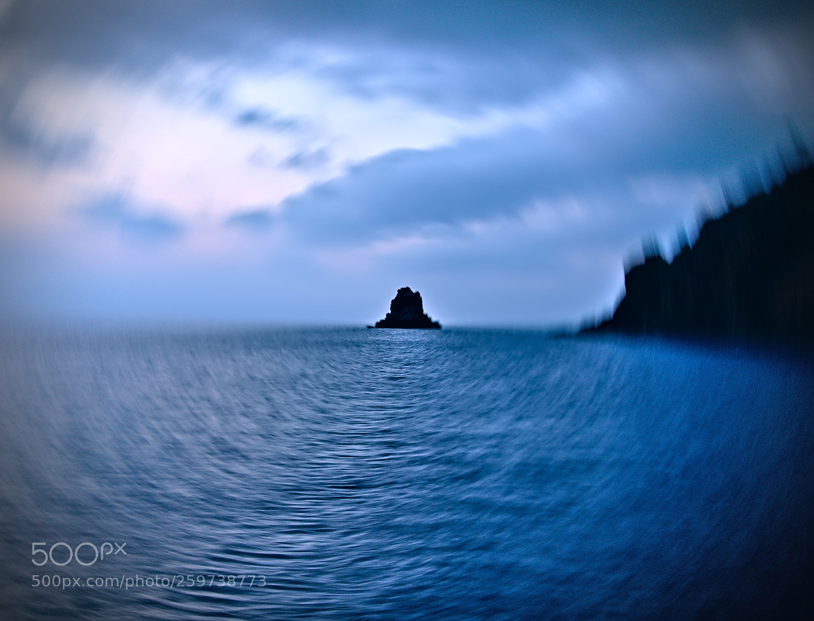 Olympus OM-D E-M5 II sample photo. Lonely rock photography