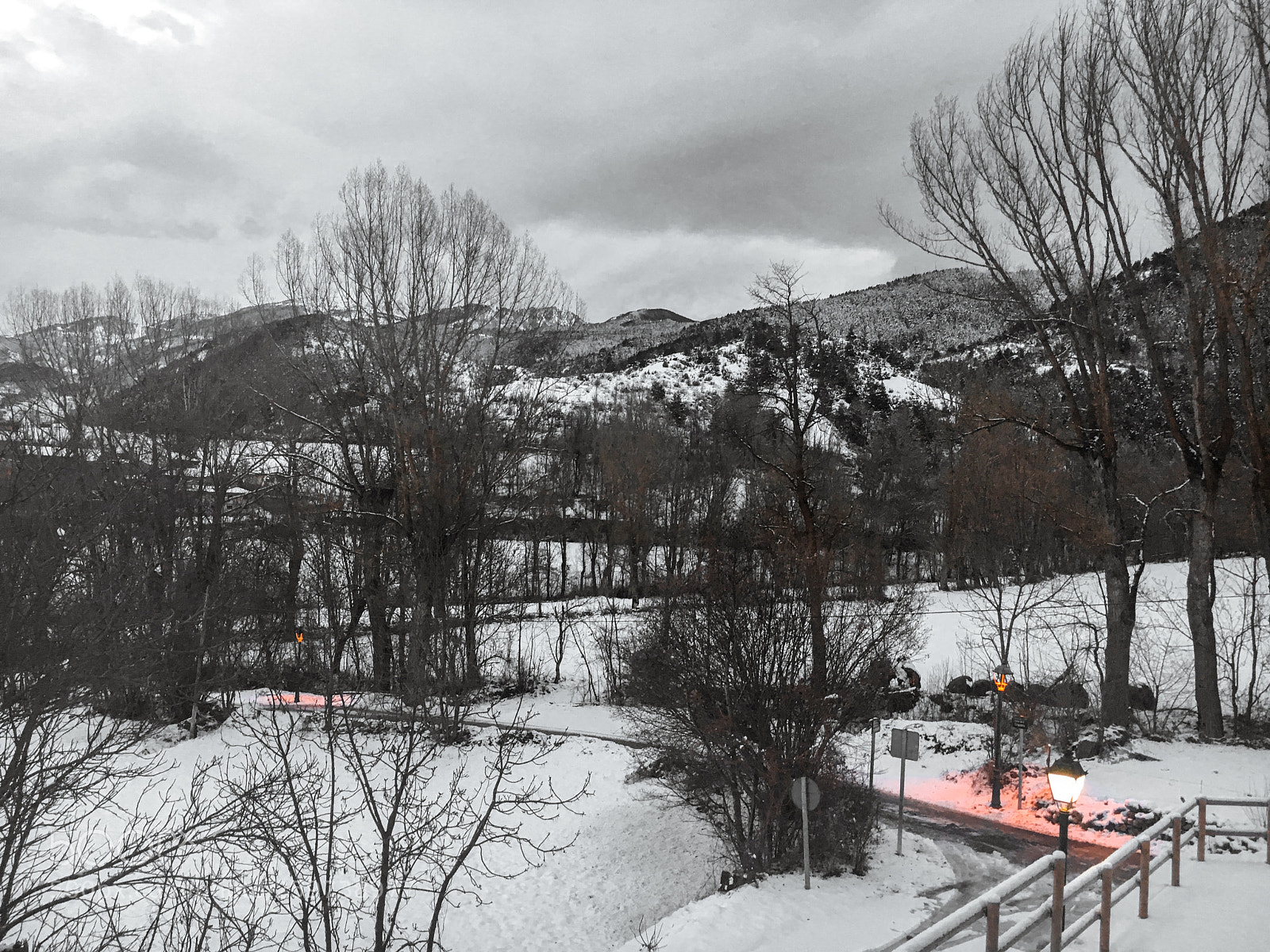 Apple iPhone 6s sample photo. Snowy landscape photography