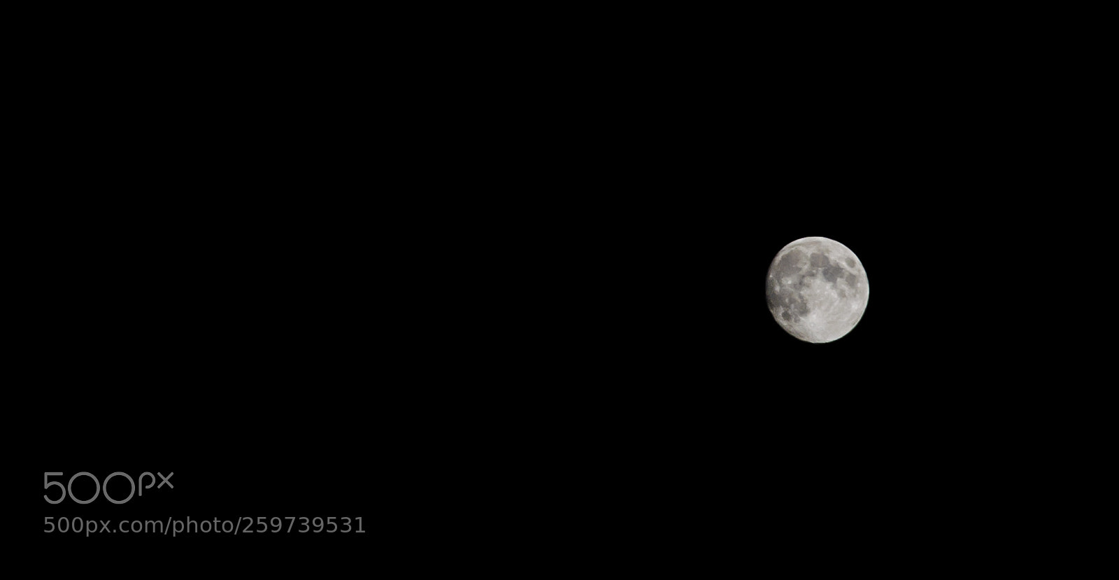 Nikon D5100 sample photo. 11th ramadan moon photography
