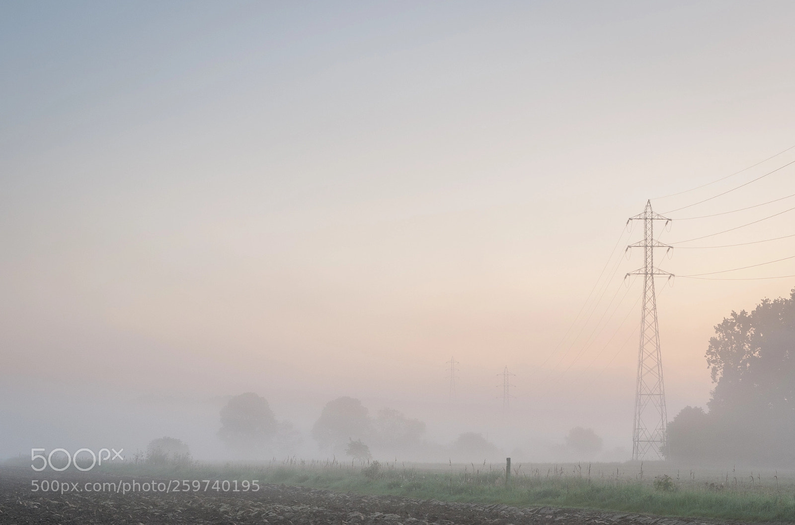 Nikon D60 sample photo. Foggy morning in may photography