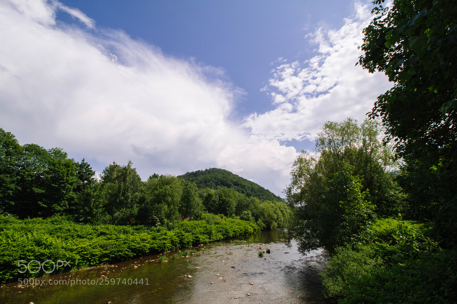 Canon EOS 500D (EOS Rebel T1i / EOS Kiss X3) sample photo. By the river photography