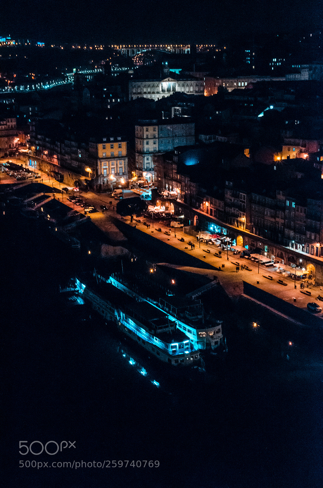 Nikon D7000 sample photo. Porto by night photography