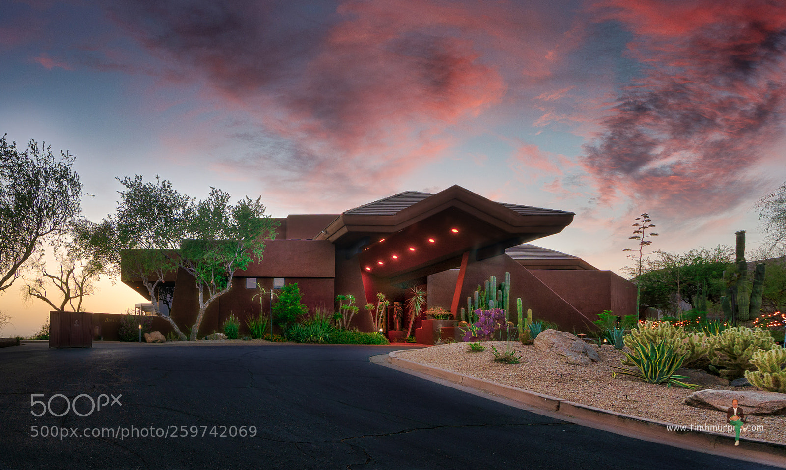Nikon D7100 sample photo. Clubhouse at sunset photography