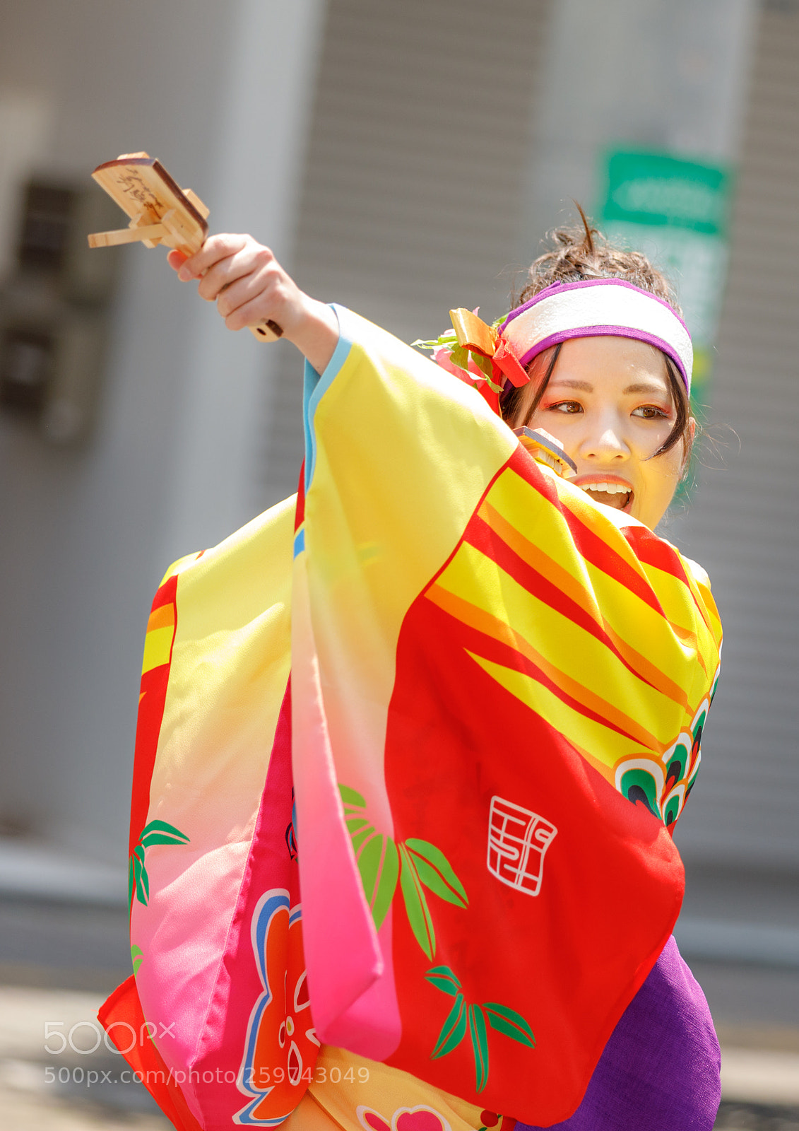 Canon EOS 5D Mark IV sample photo. Yosakoi girl photography