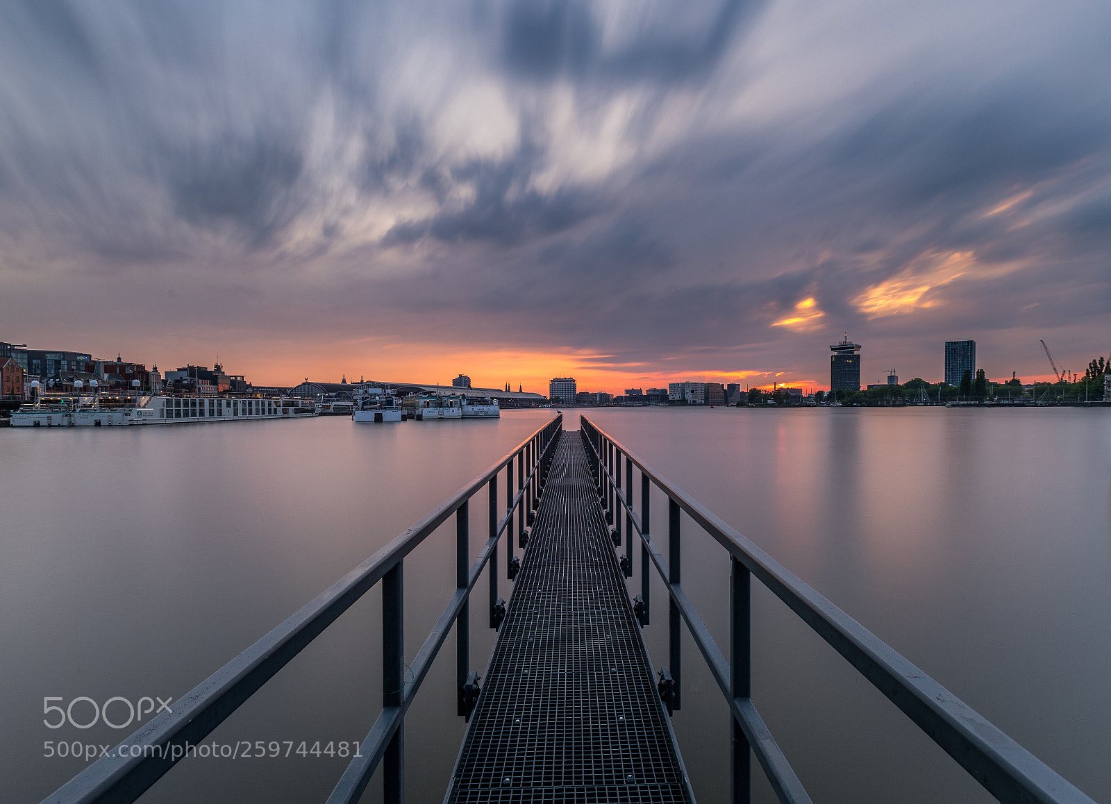 Canon EOS 6D Mark II sample photo. Amsterdam sunset photography