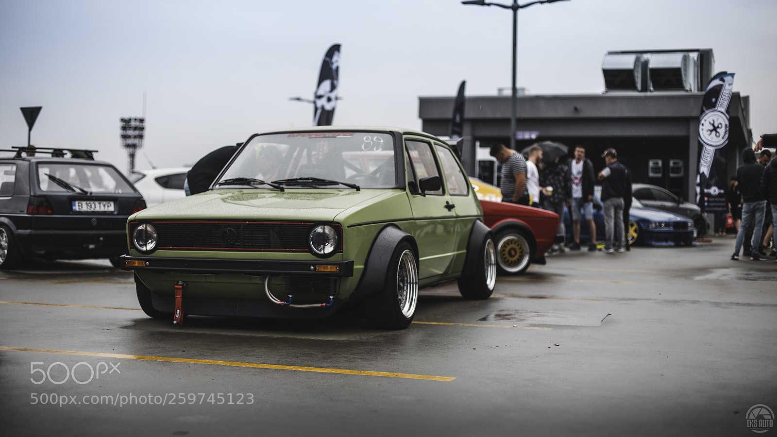 Canon EOS 6D sample photo. Vw golf mk1 photography
