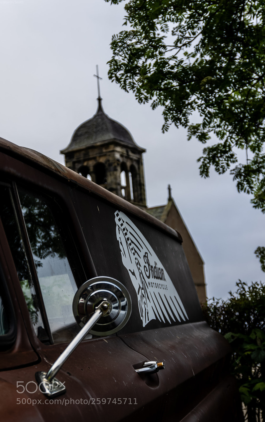 Pentax K-3 II sample photo. An american van in photography