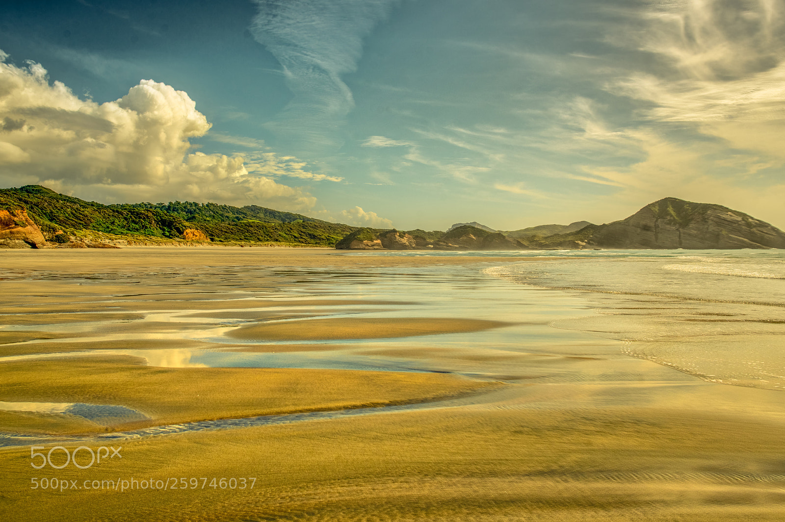 Sony a7R II sample photo. Wharariki beach photography