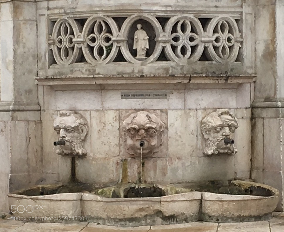 Apple iPhone 6s sample photo. The fountain  photography