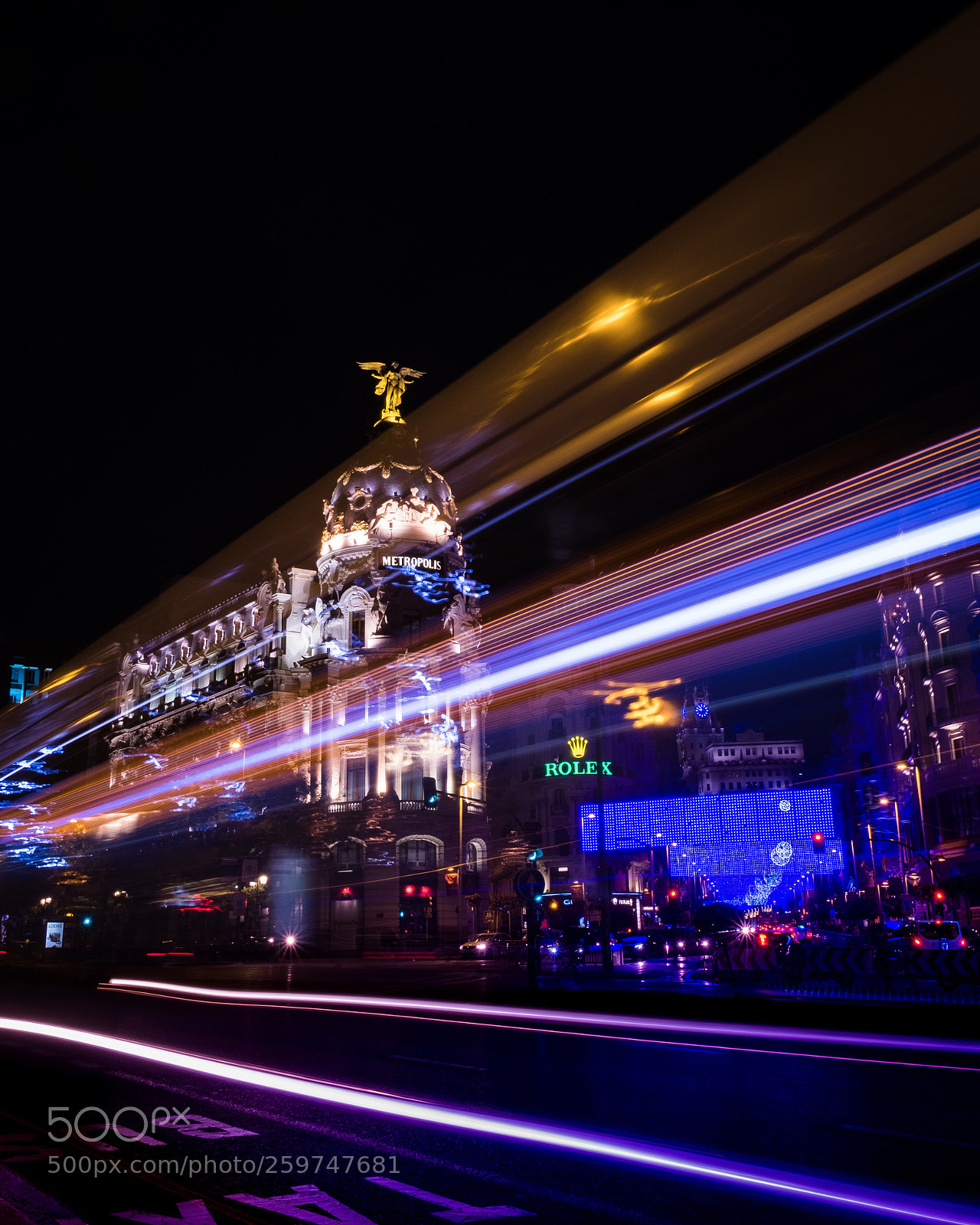 Fujifilm X-T2 sample photo. Madrid de noche photography
