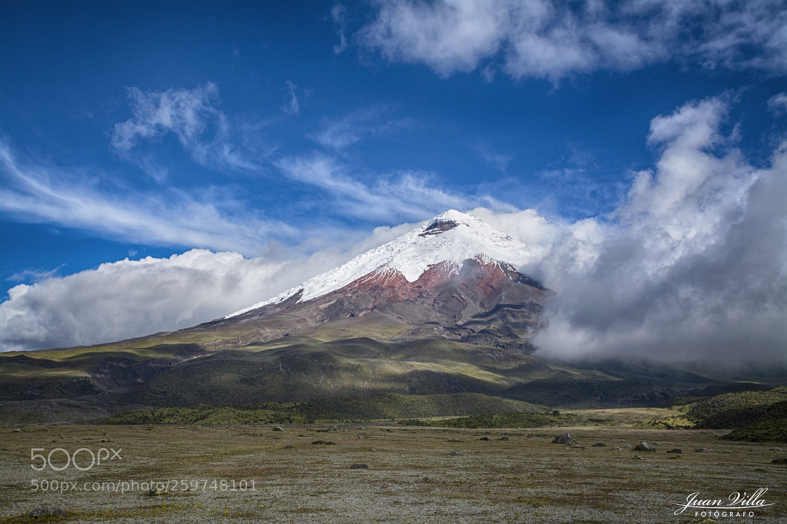 Nikon D7100 sample photo. Volc n cotopaxi entre photography