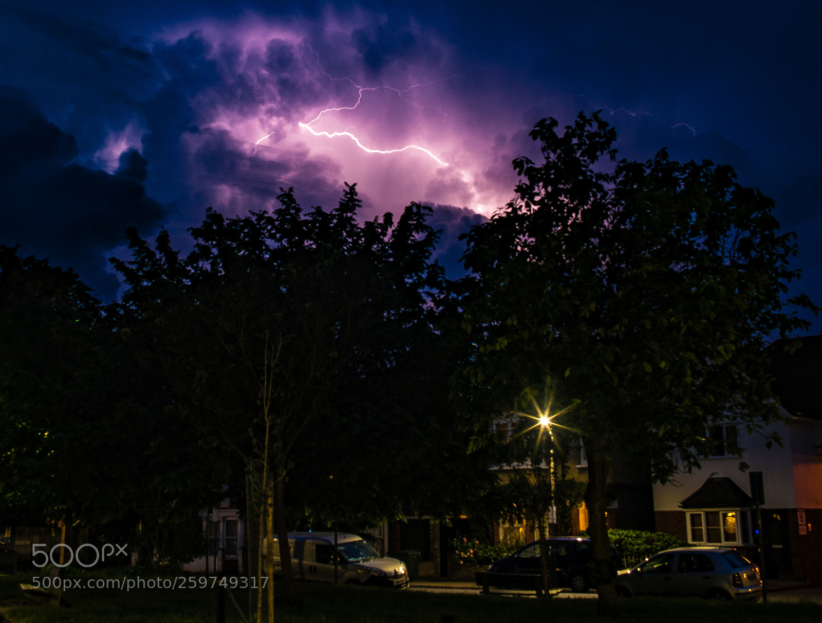 Nikon D810 sample photo. Stormy night photography