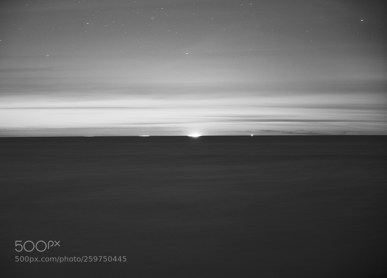 Sony a7R III sample photo. Night over the baltic photography