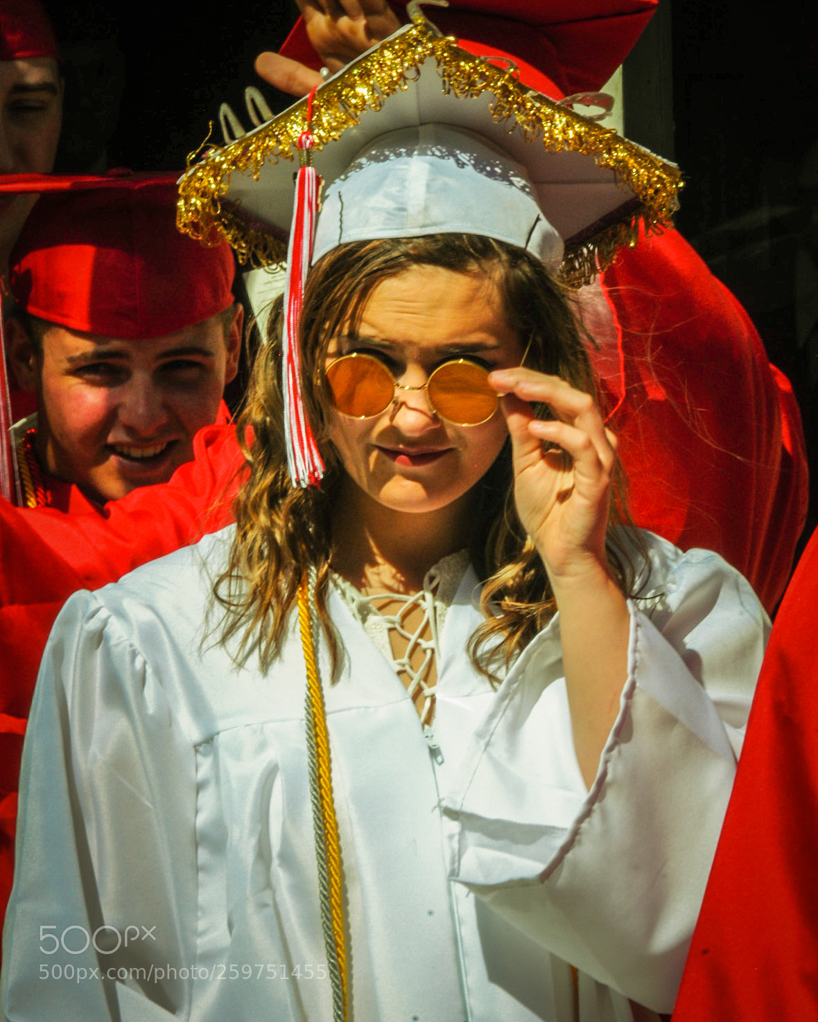 Nikon D300S sample photo. Guilderland central graduation photography