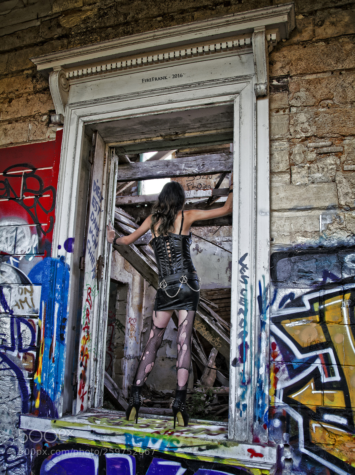 Nikon D7100 sample photo. Girl inside a window photography