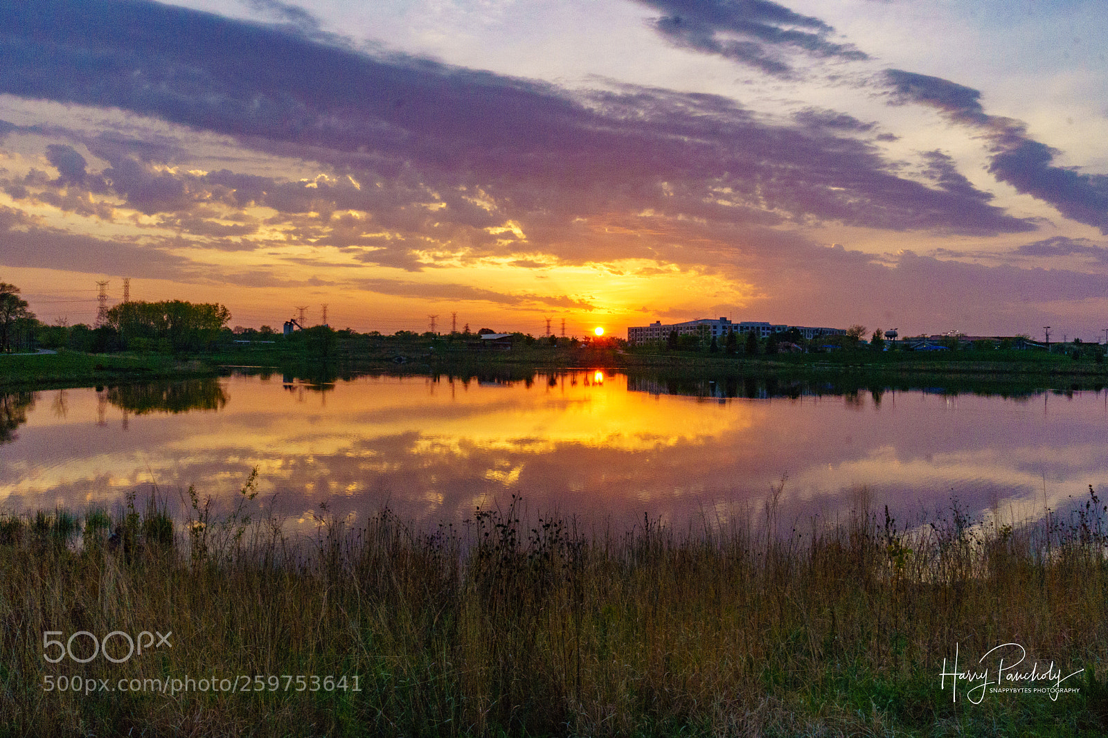 Sony a6000 sample photo. Sunset reflection photography